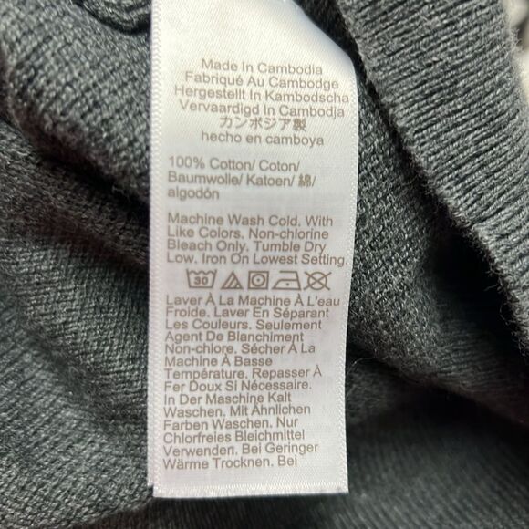 J. Crew BM043 Cotton piqué-stitch crewneck sweater size Large NWT - Picture 10 of 11